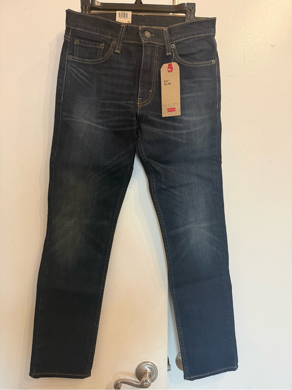 Levi's Slim Fit Dark Indigo Jeans